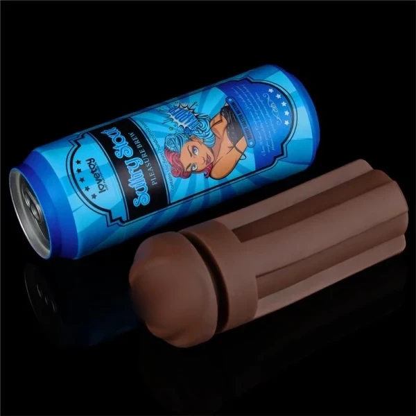 Мастурбатор в банке "Lovetoy Sultary Stout" реалистичная вагина мулатка