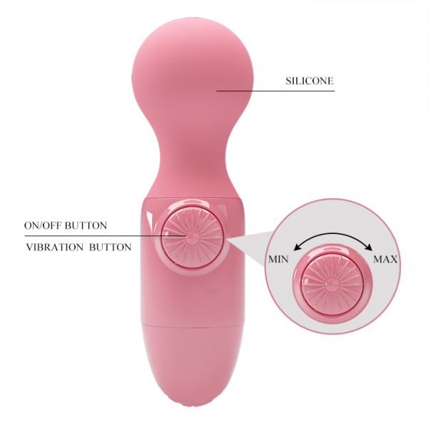 Вибратор "Pretty Love Mini Stick" мини, розовый