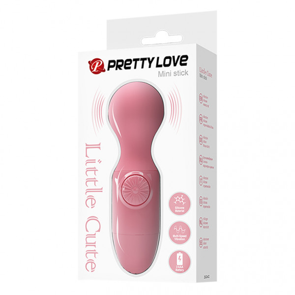 Вибратор "Pretty Love Mini Stick" мини, розовый