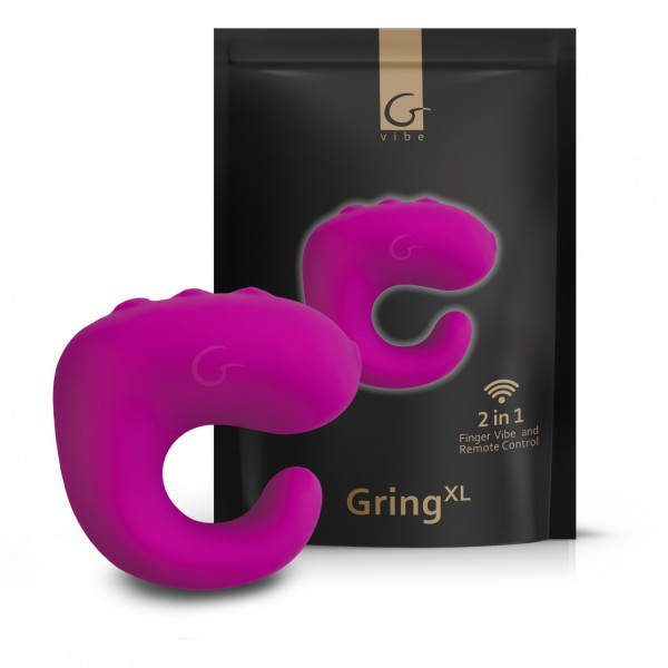 Перстень с вибрацией "G-Ring XL" фуксия