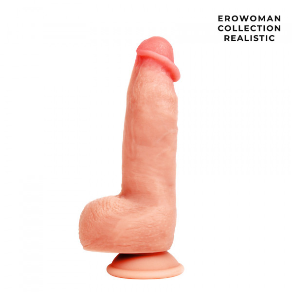 Фаллоимитатор на присоске "Erowoman Брутальный" реалистичный