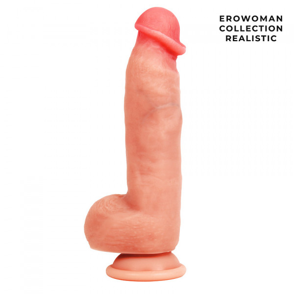 Фаллоимитатор крупный "Erowoman Мощный" реалистичный