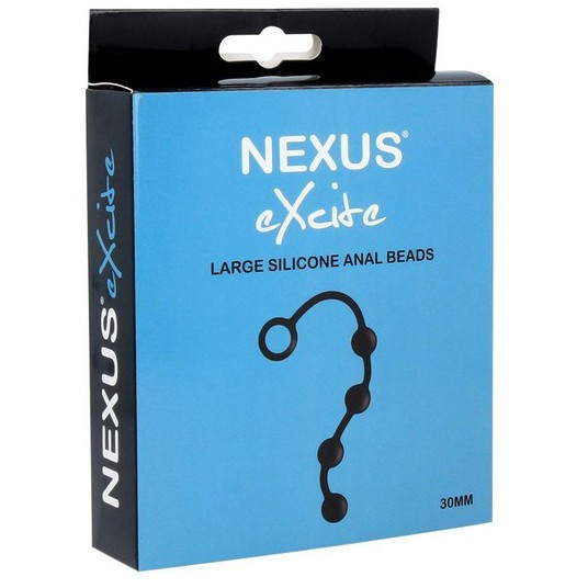 Анальная цепочка "Nexus Excite" черная
