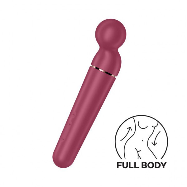 Вибромассажер "Satisfyer Planet Wand-er" мега мощный, красный
