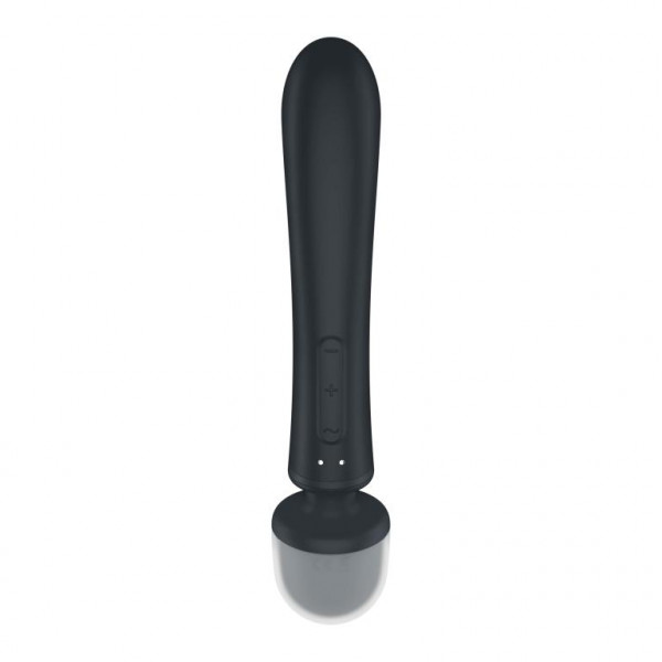 Вибромассажер - вибратор для точки G и клитора "Satisfyer Triple Lover" черный