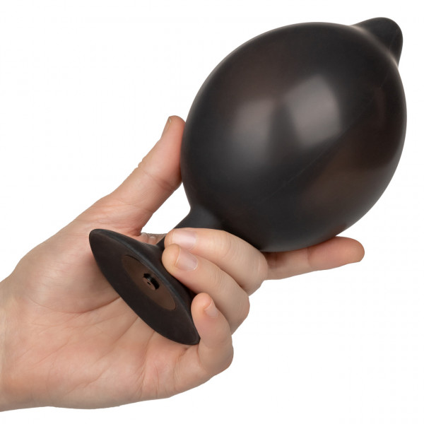 Пробка с увеличением объема "Inflatable Plug XL" съемный шланг, черная