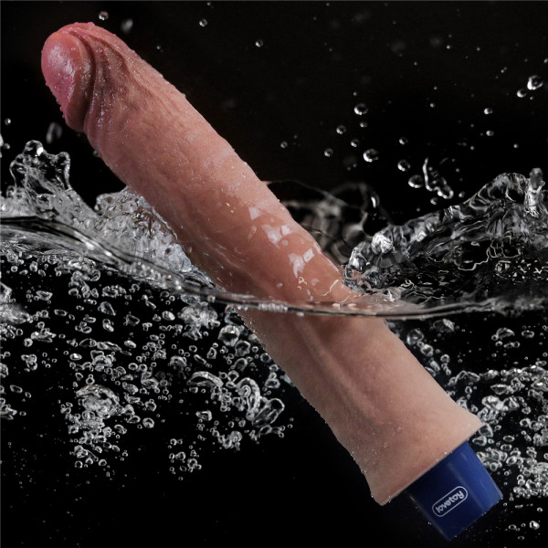 Вибратор реалистичный "Lovetoy Real Softee 9,5" мега мощный мулат