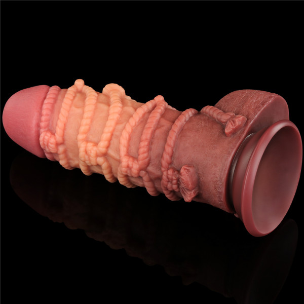 Фаллоимитатор с имитацией шибари "Nature Cock 9,6" супер реалистичный