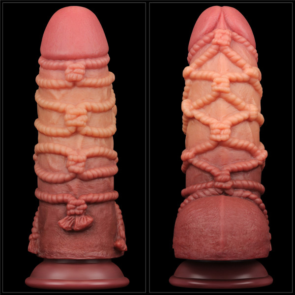Фаллоимитатор с имитацией шибари "Nature Cock 9,6" супер реалистичный