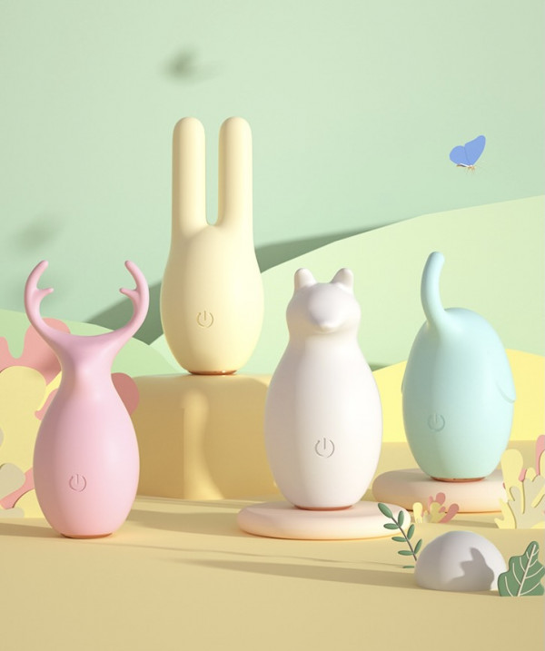 Мини вибратор "Lilo Elephant" мятный