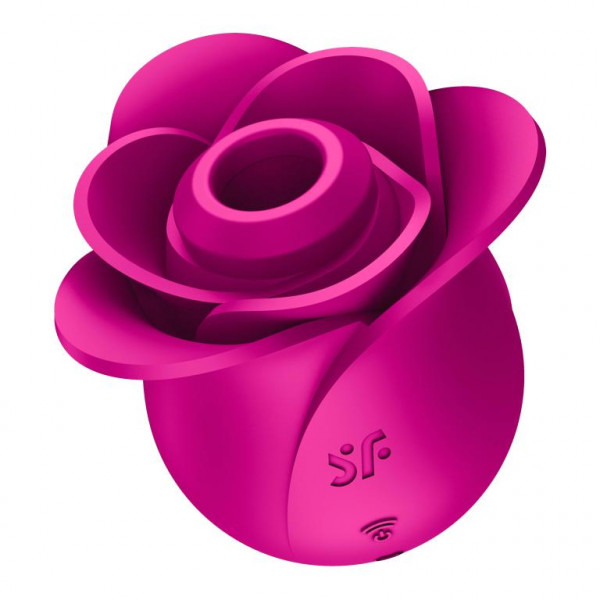 Стимулятор клитора вакуумный "Satisfyer Pro 2 Modern Blossom" роза, фуксия