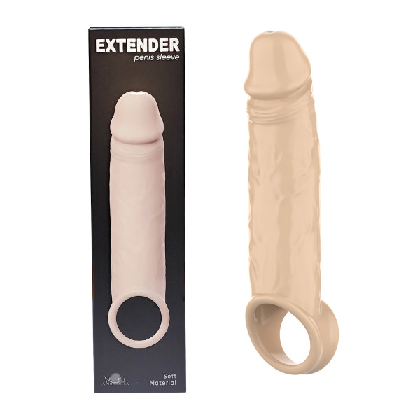 Насадка с кольцом "Aphrodisia Extender Penis" реалистичная