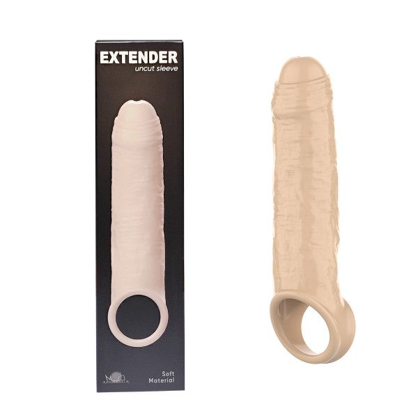 Насадка с кольцом "Aphrodisia Extender Uncut" реалистичная