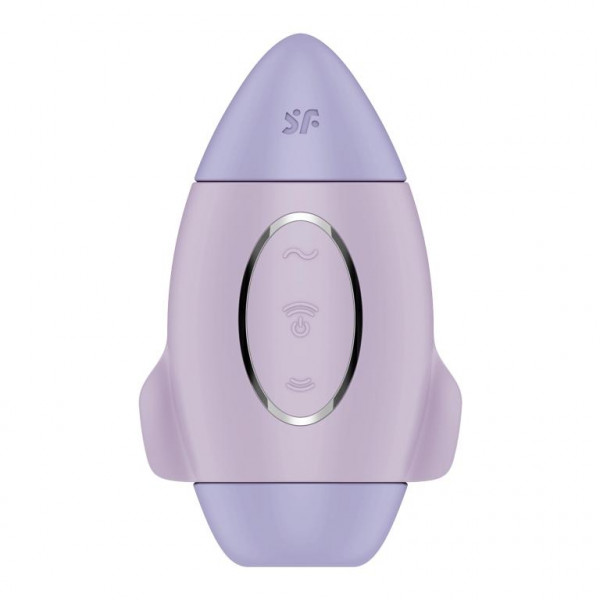 Стимулятор клитора "Satisfyer Mission Control" вакуум+вибрация, сиреневый