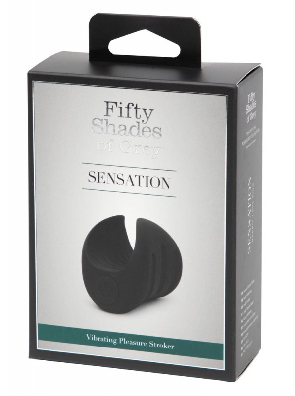 Мастурбатор с вибрацией "Fifty Shades of Grey Sensation" мега мощный