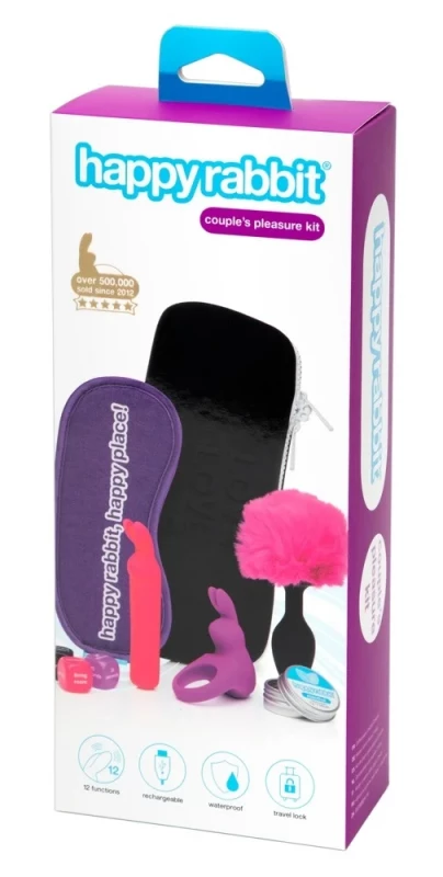 Набор девайсов для ярких впечатлений "Happy Rabbit Couples Pleasure Kit" макси