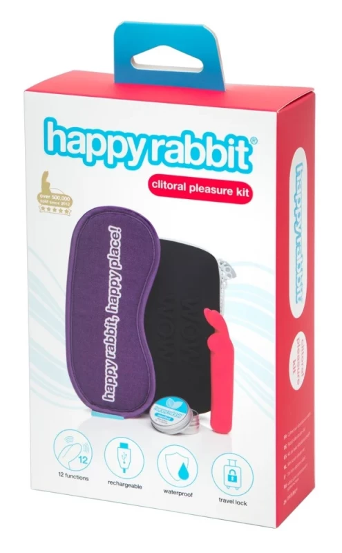 Набор девайсов для ярких впечатлений "Happy Rabbit Clitoral Pleasure Kit" макси