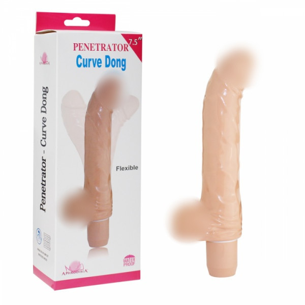 Вибратор "Curve Dong" реалистичный
