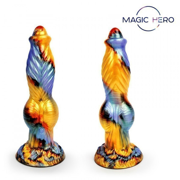 Вибратор-пульсатор "Magic Hero Amazing Toys" рельефный дог на дистанционном управлении
