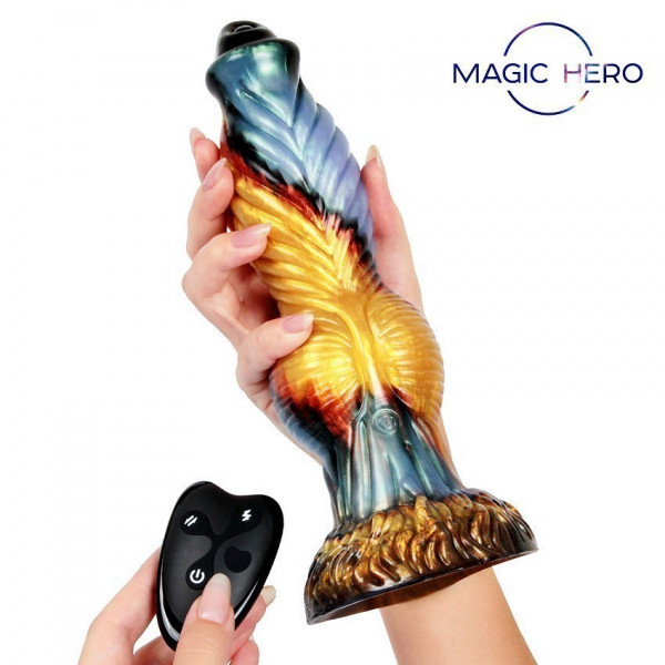 Вибратор-пульсатор "Magic Hero Amazing Toys" рельефный дог на дистанционном управлении