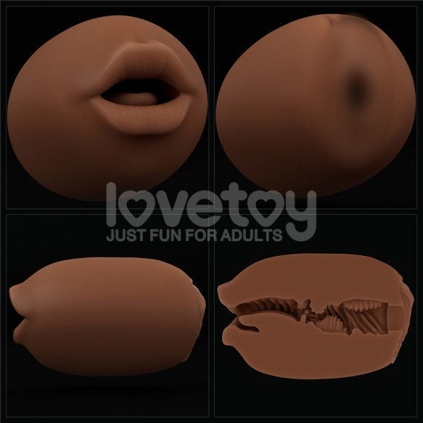Мастурбатор "Lovetoy Slider" вагина + ротик, мини мулатка