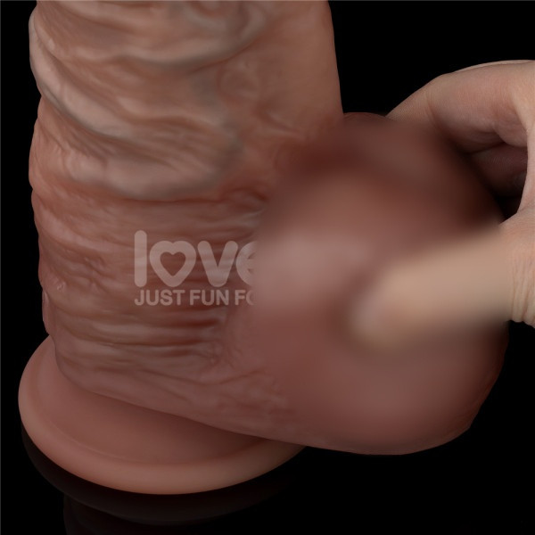 Супер реалистичный фаллоимитатор для фистинга "Nature Cock 10,5" рельефный, на присоске