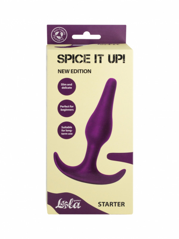 Пробка правильной формы "Spice It Up Starter" фиолетовая