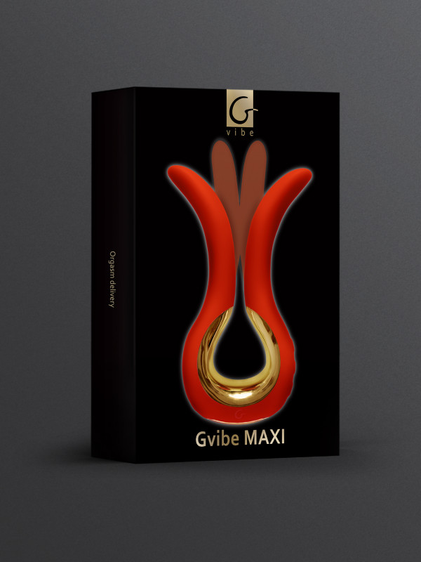 Вибратор универсальный "G-Vibe Maxi" красный