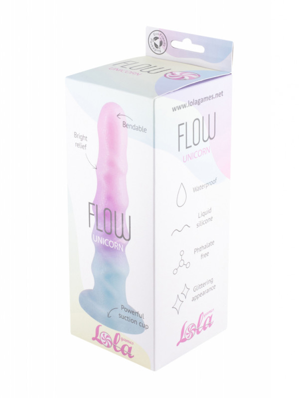 Фаллоимитатор на присоске "Lola Flow Unicorn" единорог