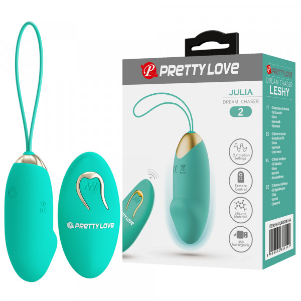 Виброяйцо "Pretty Love Julia" на дистанционном управлении, мята