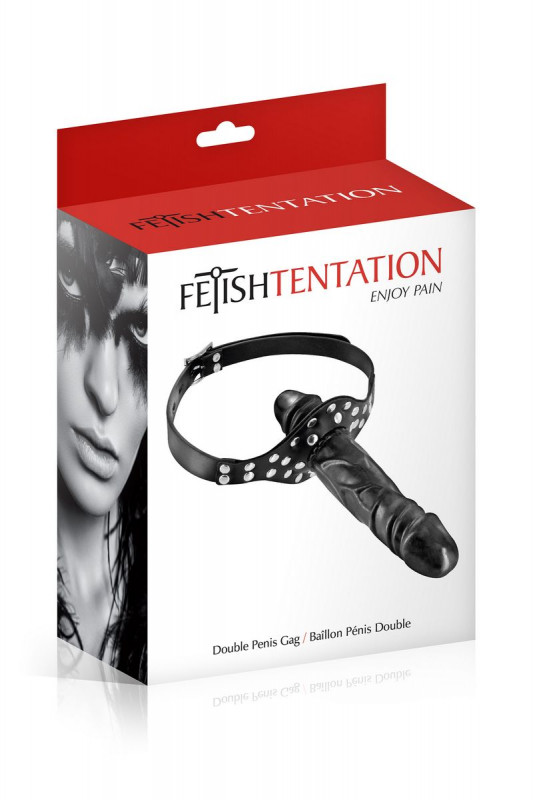 Кляп с фаллосом "Fetish Tentation" черный
