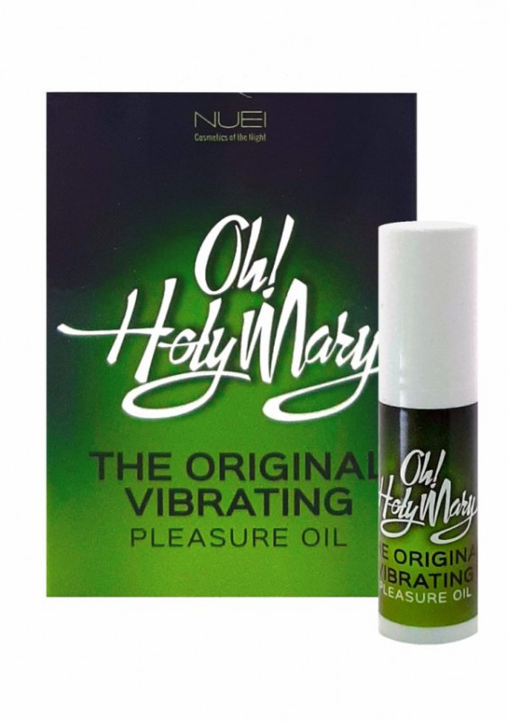 Жидкий вибратор масло "Nuei Oh! Holy Mary" супер мега мощный, 6ml