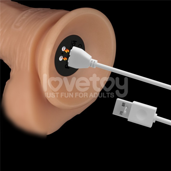 Вибратор реалистичный "Lovetoy Power Basics 8,5" мега мощный