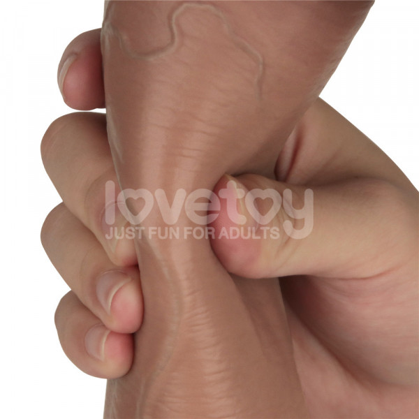 Фаллопротез-фаллоимитатор 2 в 1 "Lovetoy Ingen 9" L/XXL