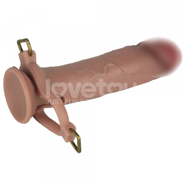 Фаллопротез-фаллоимитатор 2 в 1 "Lovetoy Ingen 9" L/XXL