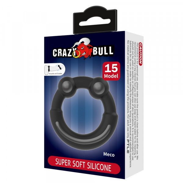Эрекционное кольцо "Crazy Bull №15" супер нежное