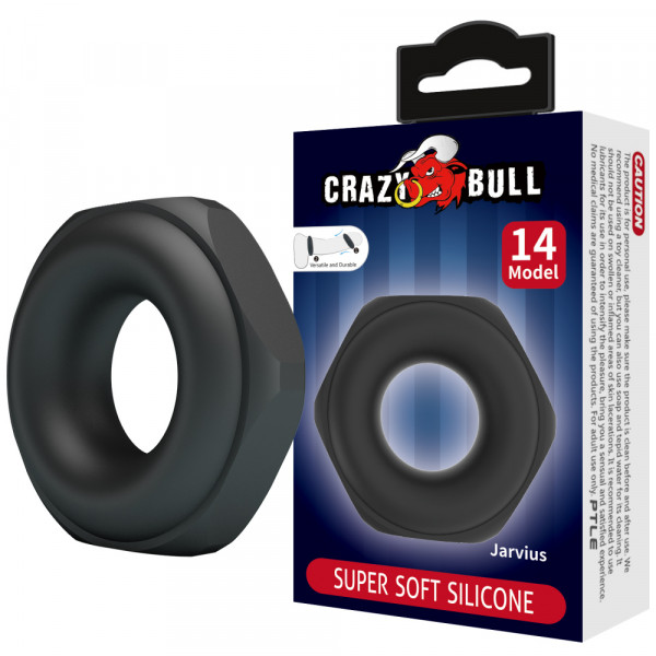 Эрекционное кольцо "Crazy Bull №14" супер нежное