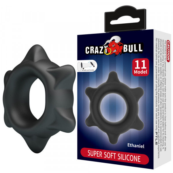 Эрекционное кольцо "Crazy Bull №11" супер нежное