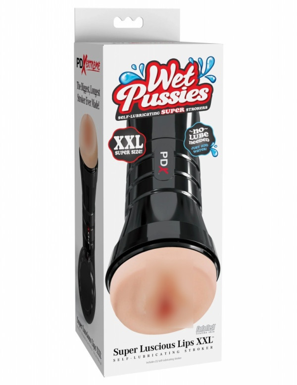 Мастурбатор в тубусе "Wet Pussies XXL" супер реалистичная вагина