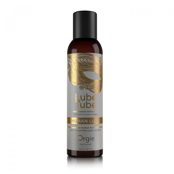 Гель на водной основе "Orgie Lube Tube Human Lube" имитация естественной смазки, 150ml