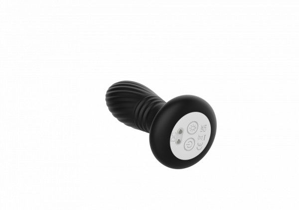 Пробка с фрикциями и LED-подсветкой "Bump Orgasm" на дистанционном управлении