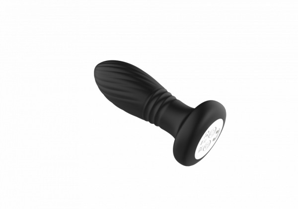 Пробка с фрикциями и LED-подсветкой "Bump Orgasm" на дистанционном управлении