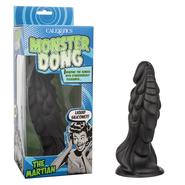 Фаллоимитатор "Monster Dong Martian" супер рельефный