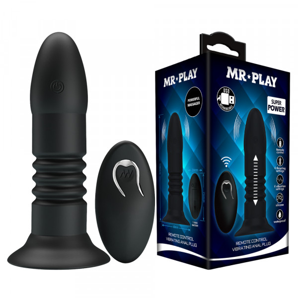 Пробка с поступательными движениями "Mr. Play" на дистанционном управлении