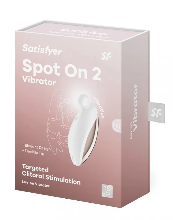 Вибратор клиторальный "Satisfyer Spot On 2" белый