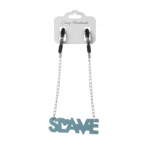 Зажимы на цепочке "Crazy Handmade" SLAVE тиффани